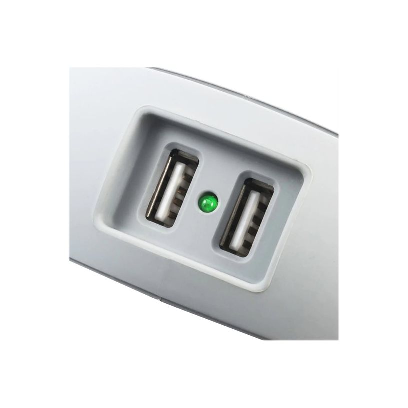 3760110686439-Watt&Co WATT'ball - multiprise 4 prises - 2 prises secteurs + 2 prises USB - blanc et turq-P_300028935_5-3