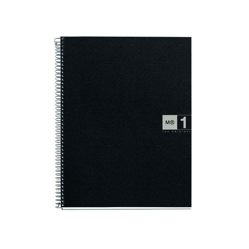 8422593026533-THE ORIGINAL NOTEBOOK, couverture souple, A5, quadrillage 5x5 mm, 80 feuilles de 1 couleur, Miquelrius,--0