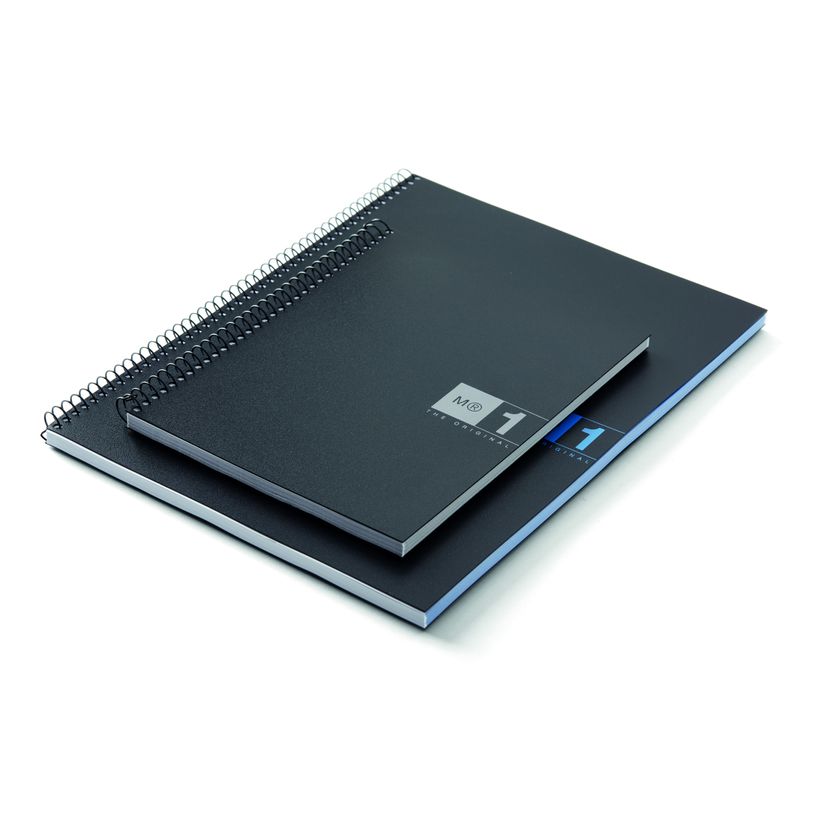 8422593026533-THE ORIGINAL NOTEBOOK, couverture souple, A5, quadrillage 5x5 mm, 80 feuilles de 1 couleur, Miquelrius,--6
