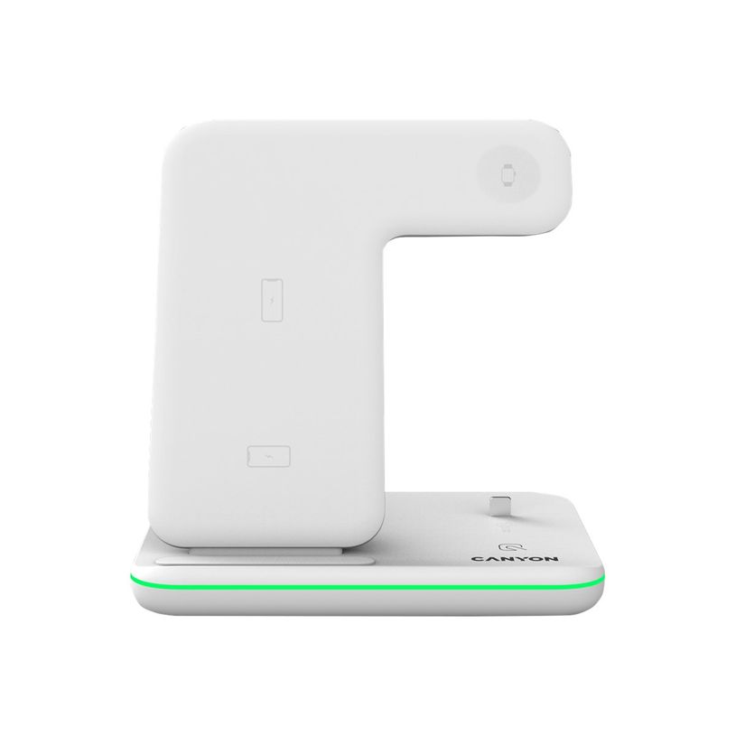 5291485007614-Canyon WS-302 - Support de chargement sans fil  3 en 1 - Lightning/Micro-USB Type B - blan-P_300049834_1-0