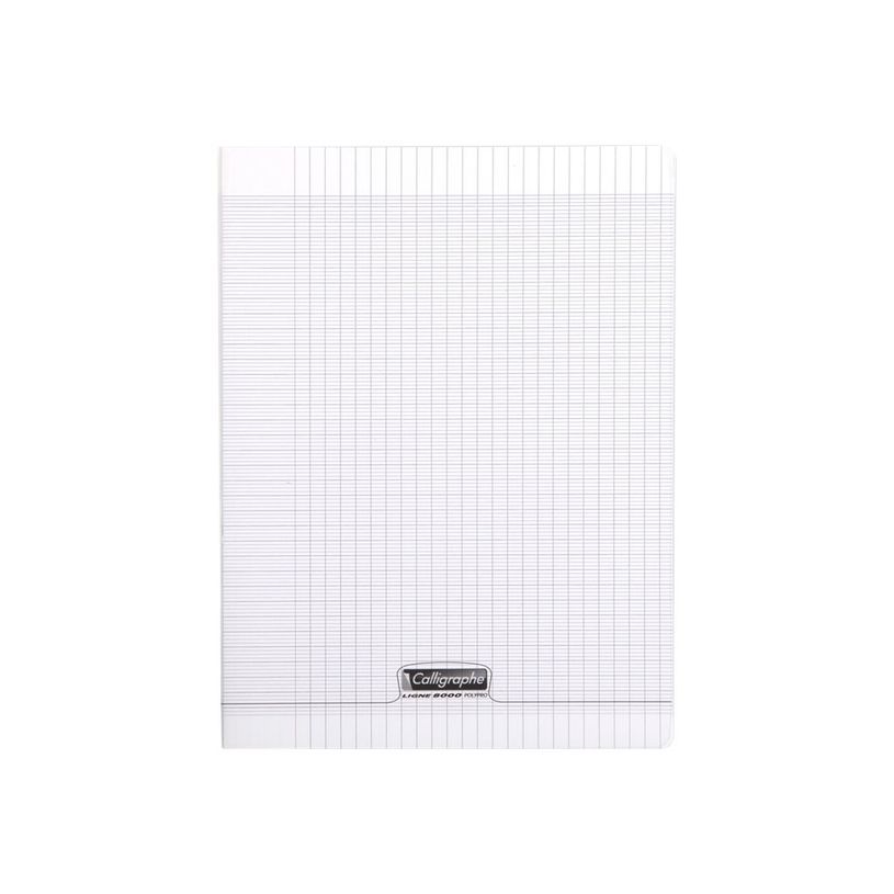 3210330182599-Calligraphe 8000 - Cahier polypro A4 (21x29,7cm) - 140 pages - grands carreaux (seyès) - -P_300050744_1-0