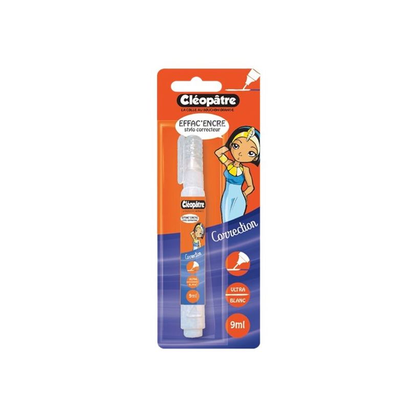 3134724020109-Cléopâtre Effac'encre - Stylo correcteur blanc - 100 ml-P_300051589_1-0