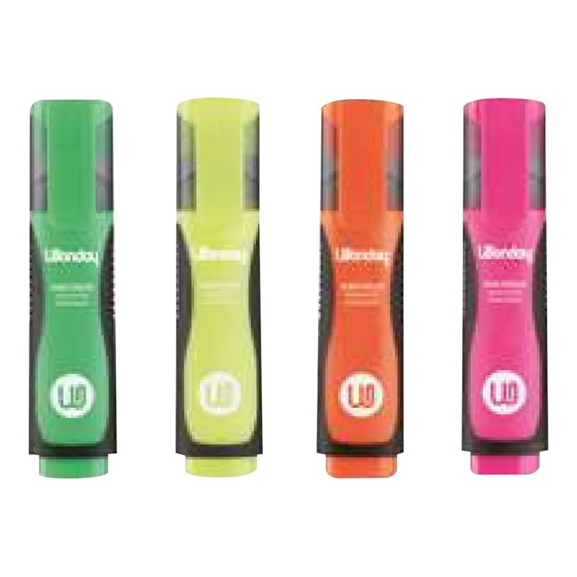3701254712431-Wonday - Pack de 4 surligneurs - couleurs fluo assorties - corps large-P_300052378_1-0