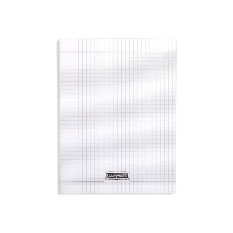 3210330183602-Calligraphe 8000 POLYPRO - Cahier de notes - reliure cousue - A4 - 96 feuilles / 192 pages - Seyès - tra-P_300053364_1-0