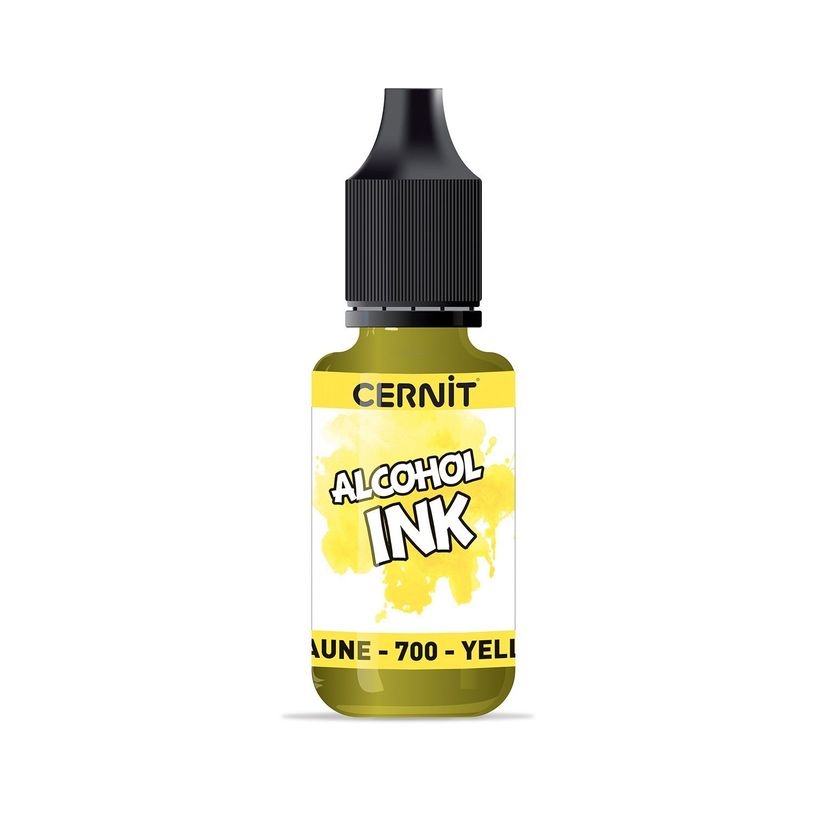 5411711460512-Cernit - encre à alcool - 20ml - jaune--0