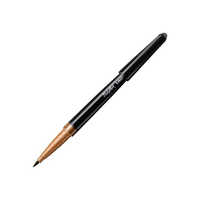 3086123601963-BIC BodyMark - Marqueur tatoo feutre pinceau à pointe souple - henné-P_400001633_6-2