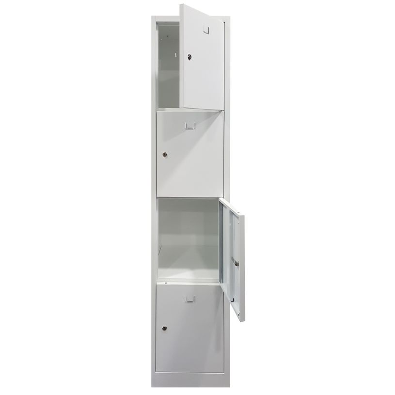 3700339894109-Vestiaire 1 colonne soit 4 cases monobloc - H180 x L30 x P50 cm - blanc-P_400001641_2-1