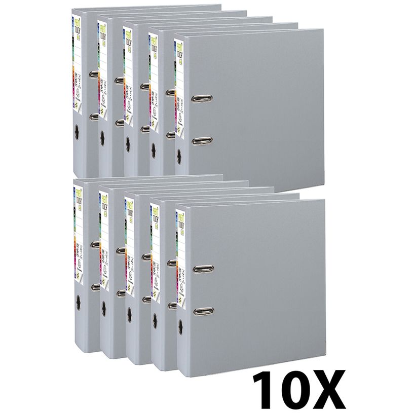 3130632533540-Exacompta Prem'Touch - 10 Classeurs à levier - Dos 80 mm - A4 Maxi - pour 600 feuilles - -P_400001864_1-0