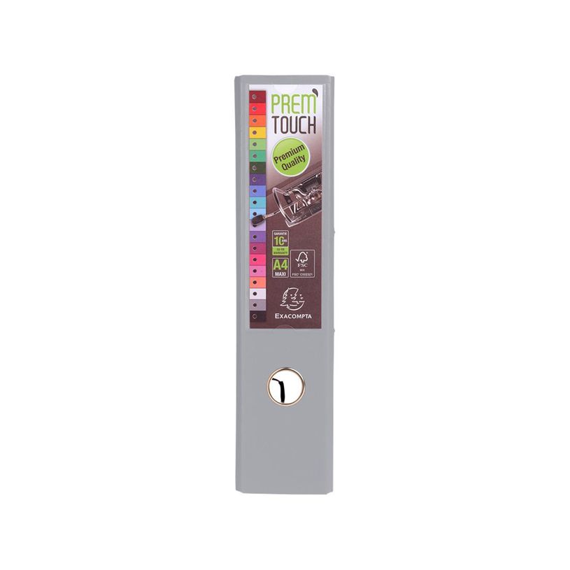 3130632533540-Exacompta Prem'Touch - 10 Classeurs à levier - Dos 80 mm - A4 Maxi - pour 600 feuilles - -P_400001864_3-2