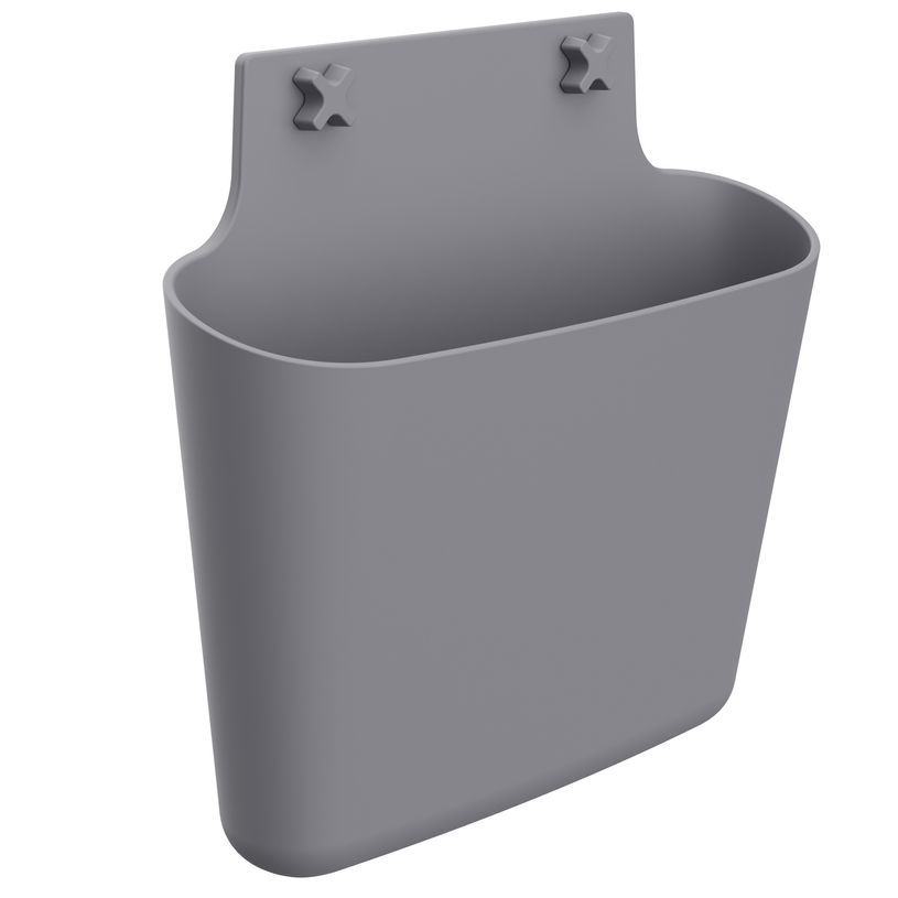 3660141280234-Corbeille murale XL - H 38,5 x L 40 x P 11,5 cm - anthracite-P_400001948_1-0