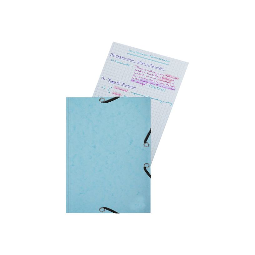3130630555667-Exacompta Aquarel - Chemise à rabats + 25 fiches bristol A5 (4 couleurs assorties)-P_400002402_5-0