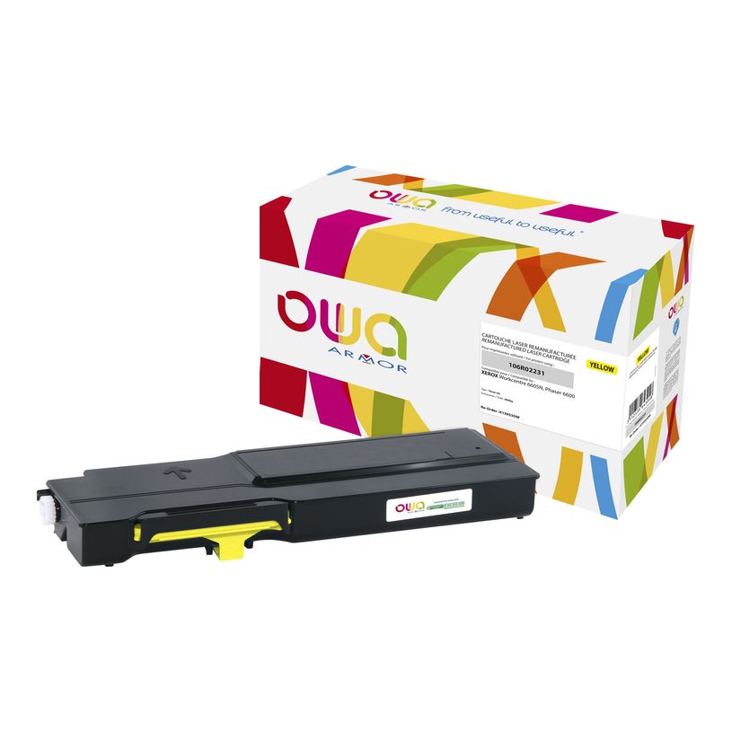 3112539643058-Cartouche laser compatible Xerox 106R02231 - jaune - Owa K15953OW-P_400003238_1-0