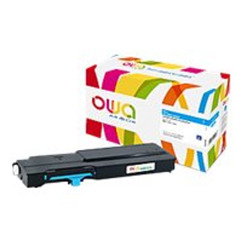 3112539724535-Cartouche laser compatible Dell 593-BBBT - cyan - Owa K16077OW-P_400003262_1-0