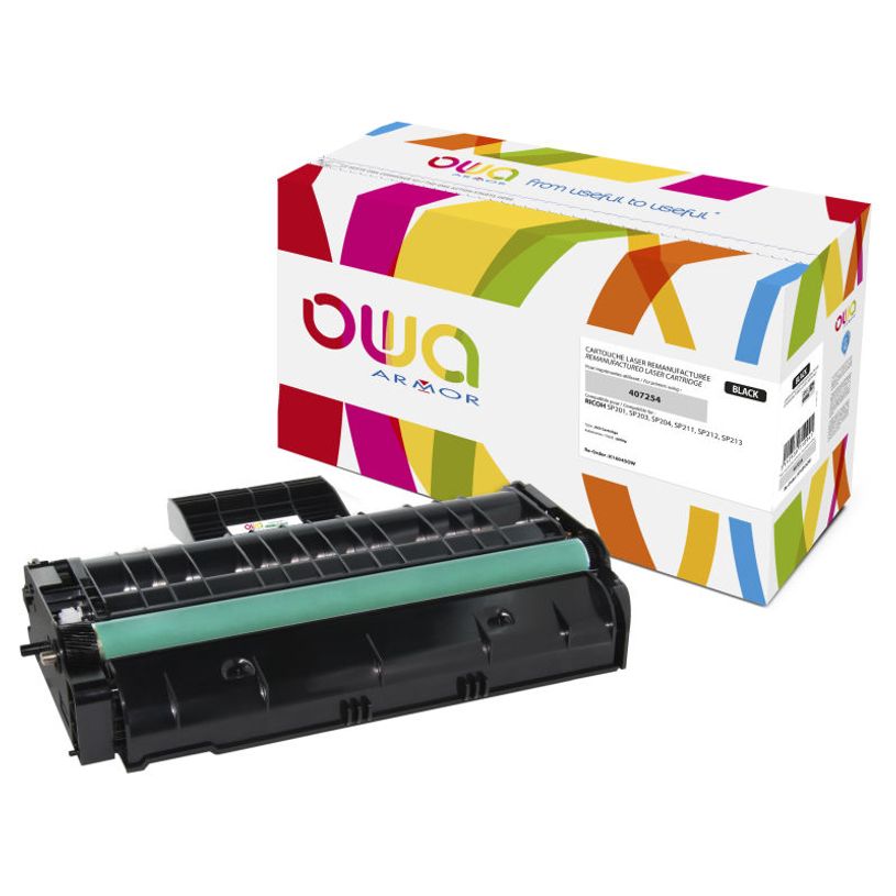 3112539710941-Cartouche laser compatible Ricoh 407254 - noir - Owa K16045OW-P_400003296_1-0