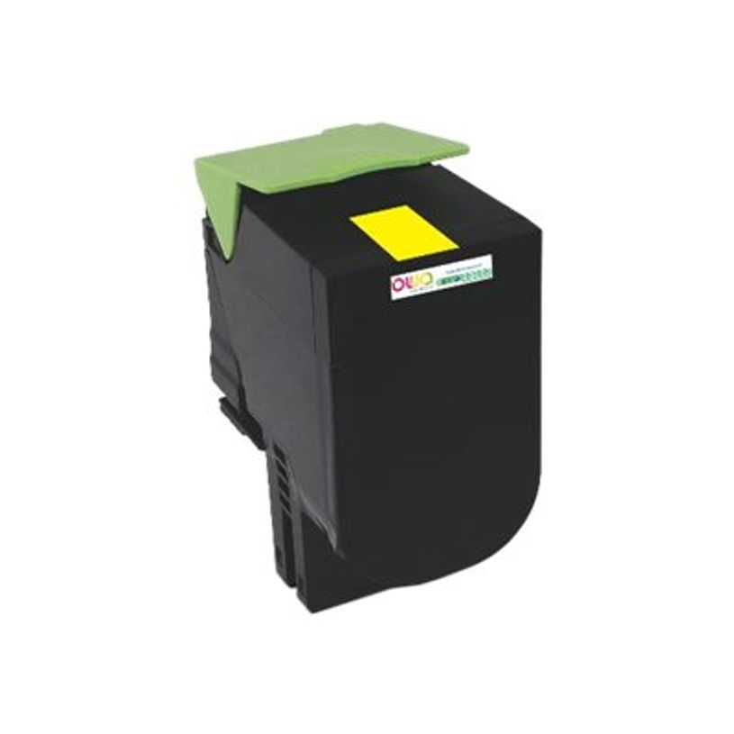 3112539704964-Cartouche laser compatible Lexmark 802X - jaune - Owa K18032OW-P_400003885_1-0