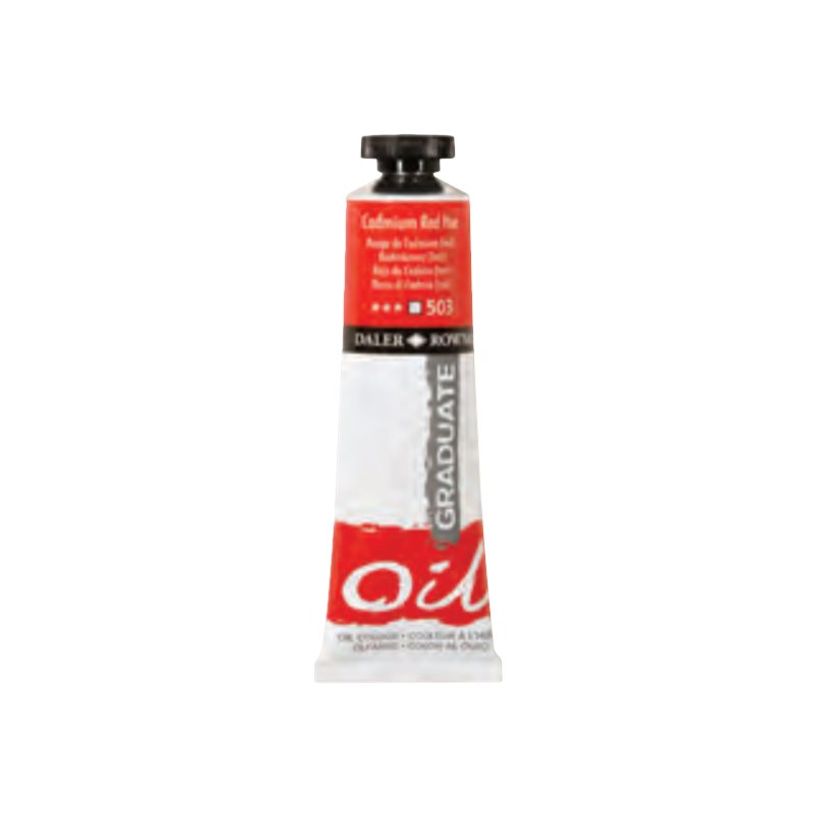 50808182-Daler-Rowney Graduate 667 - Peinture à huile - 38 ml - terre de Sienne-P_400005240_1-0