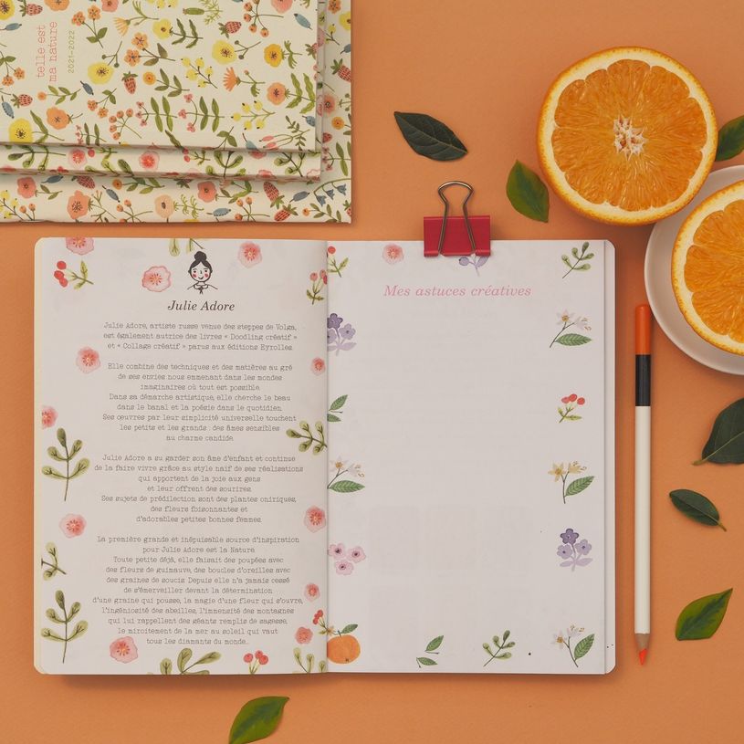 3660942072359-Agenda Green by Julie Adore septembre à décembre - 1 semaine sur 2 pages - 15 x 21 cm - disponible dans di-P_400005850_12-6