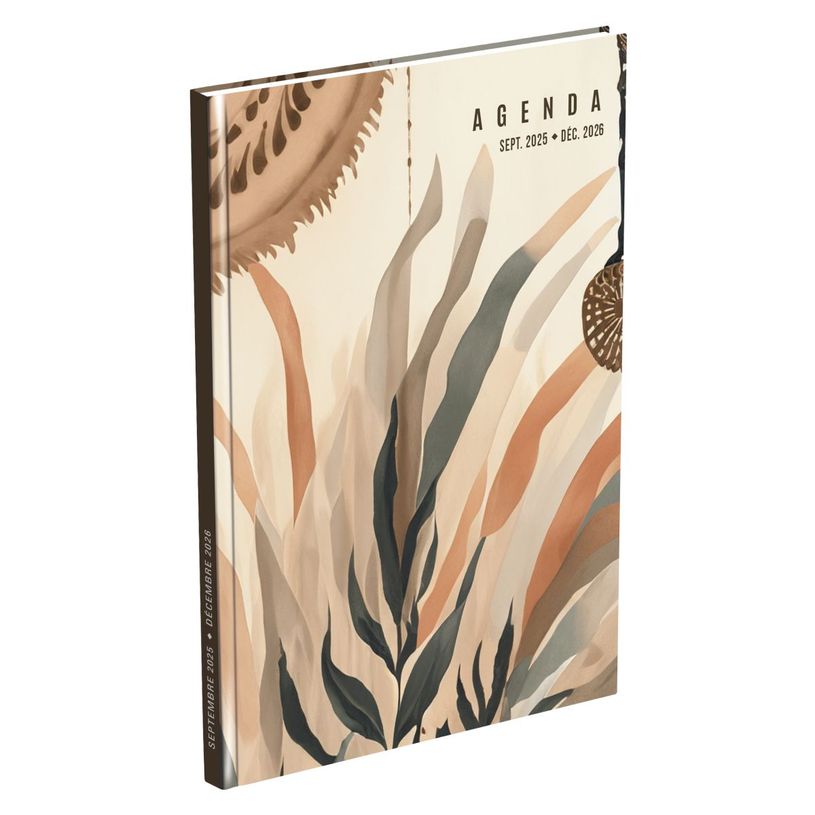 3147280194191-Agenda Lecas Bohème 16 mois - 1 semaine sur 2 pages - 16 x 24 cm - différents motifs dis-P_400007236_5-3