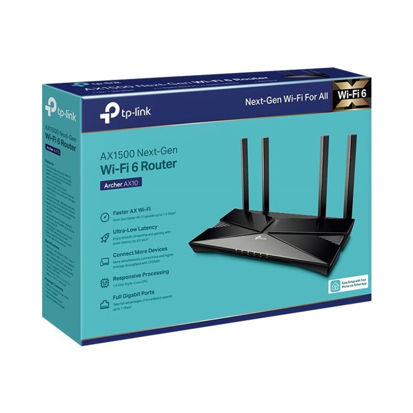 6935364089221-TP-Link Archer AX10 - routeur sans fil Wi-Fi 6 - 4 antennes-P_400007277_4-3