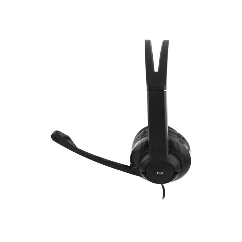3303170087473-T'nB HS-200 - Casque filaire avec micro - noir-P_400007523_4-3