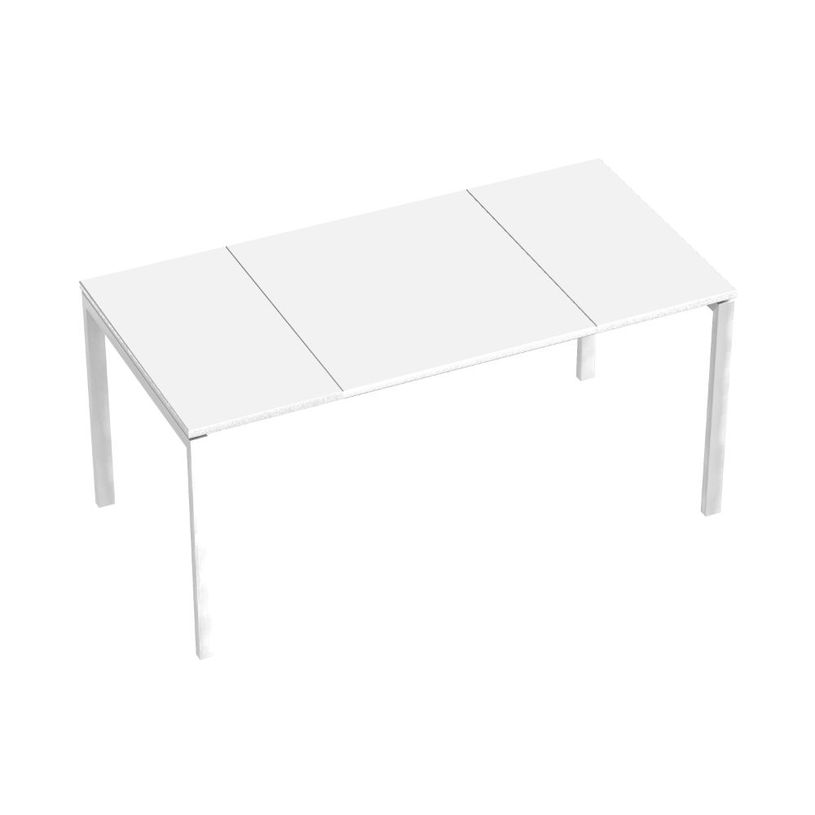 3660141251265-Bureau droit EASYDESK - L160 x P80 cm  - Blanc-P_400008928_1-0