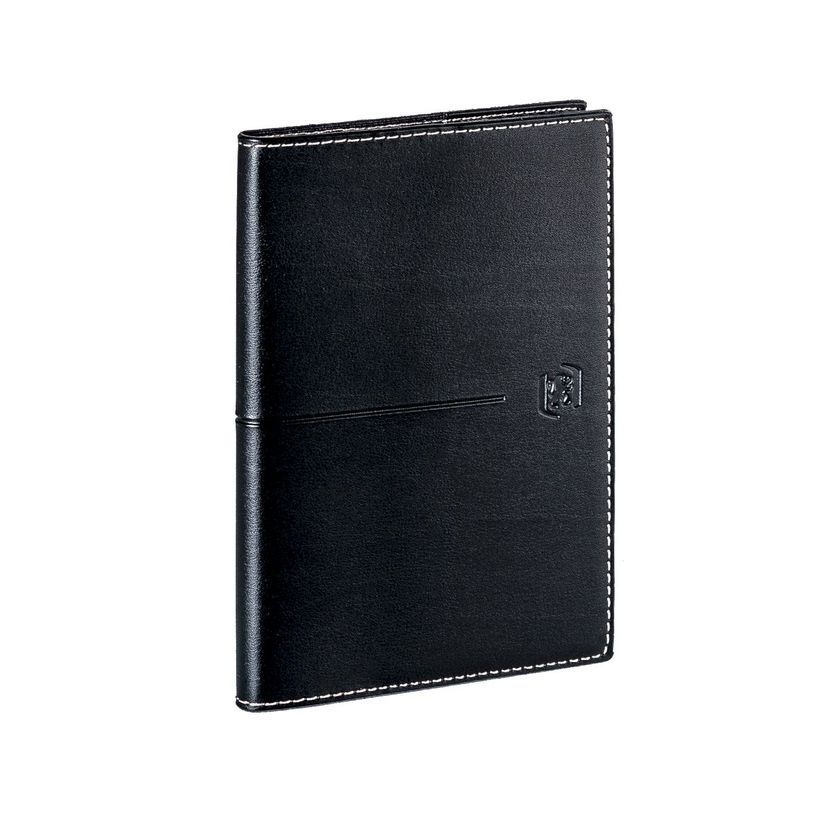3147280124655-Agenda spiralé Voyage - 1 semaine sur 2 pages - 10 x 15 cm - noir - Oxford--0