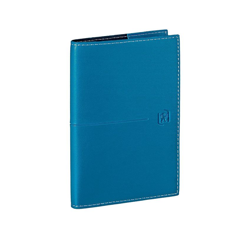 3147280123726-Agenda spiralé Voyage - 1 semaine sur 2 pages - 10 x 15 cm - bleu - Oxford--0