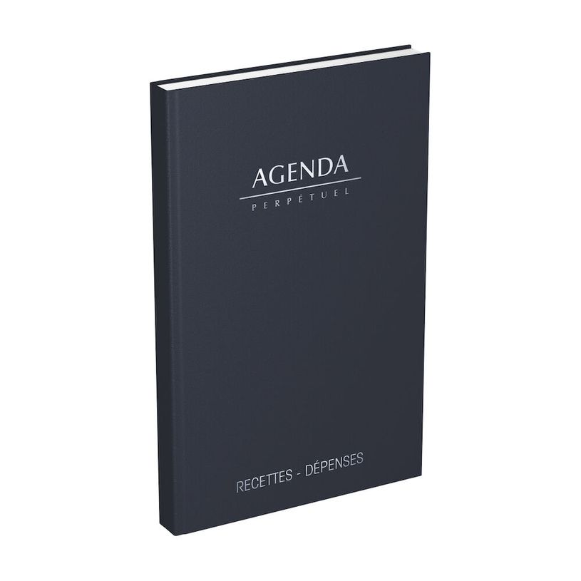 3147280114496-Agenda perpétuel Lecas Recettes-Dépenses - 1 jour par page - 14 x 22 cm - disponible dan-P_400009513_5-4