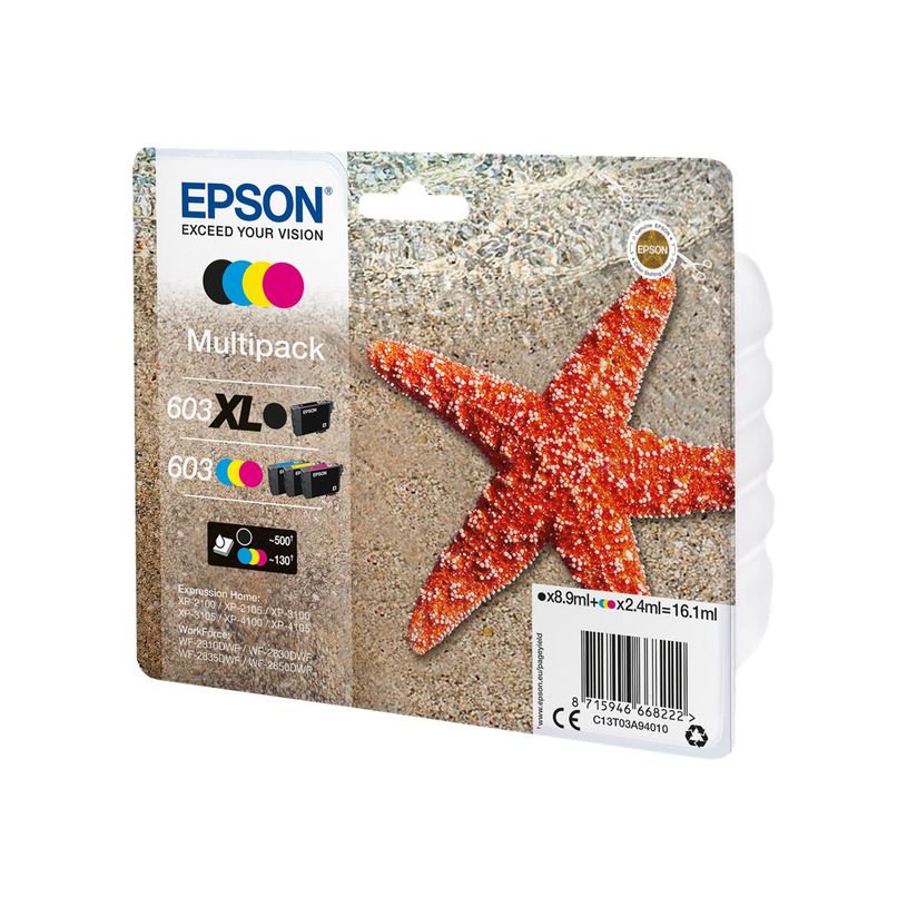 8715946668222-Epson 603 Etoile de mer - pack de 4 - noir XL, jaune, cyan, magenta - cartouche d'encre or-P_400009980_1-0