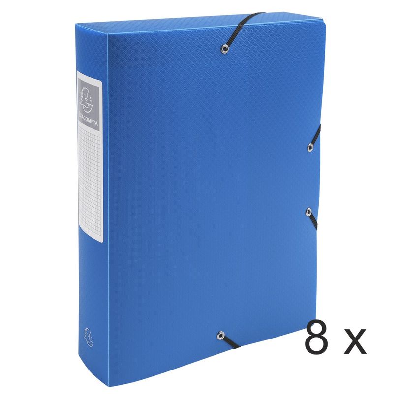 3130631059805-Exacompta Opak - 8 Boîtes de classement - dos 60 mm - couleurs assorties-P_400010530_1-0