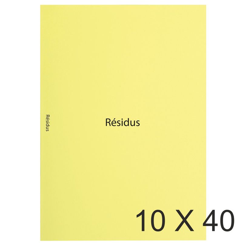 3130632350055-Exacompta - 10 Paquets de 40 Sous-chemises imprimées "résidus" - 160 gr - canari-P_400010938_1-0