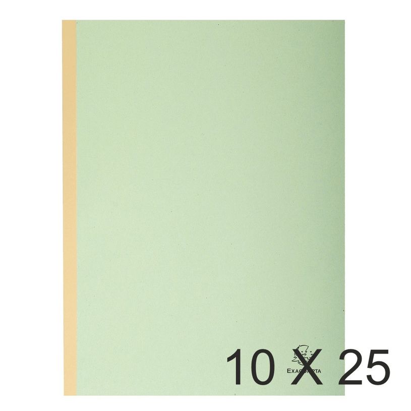 3288587701047-Exacompta Forever - 10 Paquets de 25 Chemises dos toilé - 320 gr - vert pré-P_400010988_1-0