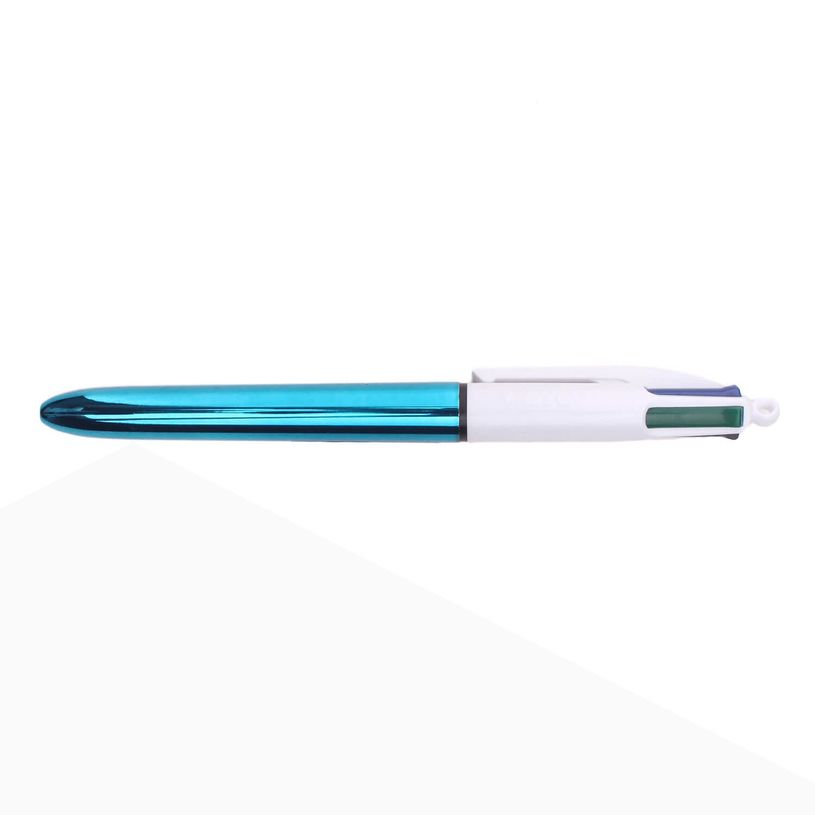 3086123310421-BIC 4 Couleurs Shine - Stylo à bille 4 couleurs - corps bleu-P_400011352_3-2