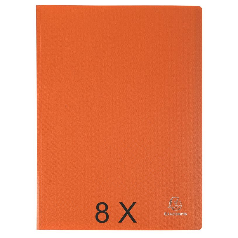 3130632888244-Exacompta Opak - 8 Porte vues - 160 vues - A4 - orange-P_400011754_1-0