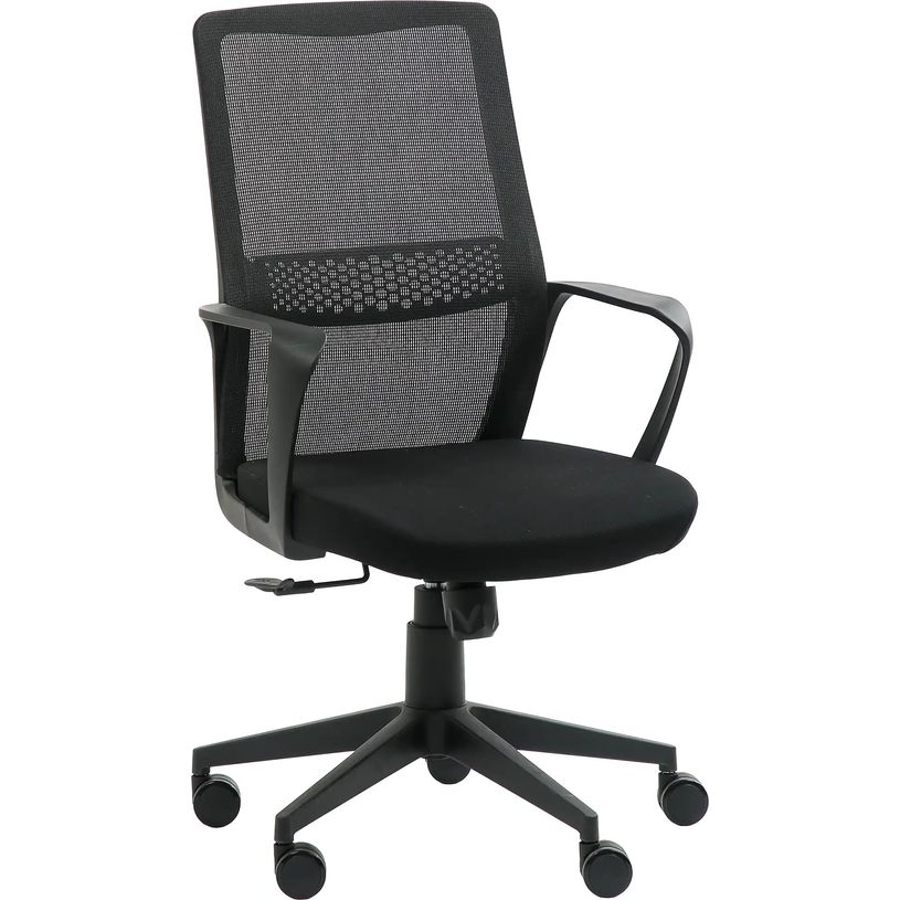 0404000144694-Fauteuil de bureau ZIGY - accoudoirs fixes - noir-P_400014469_3-1