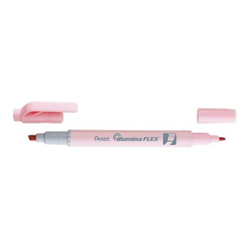 4711577053806-Pentel Illumina FLEX - Surligneur double pointe - rose pastel-P_405113538_1-0