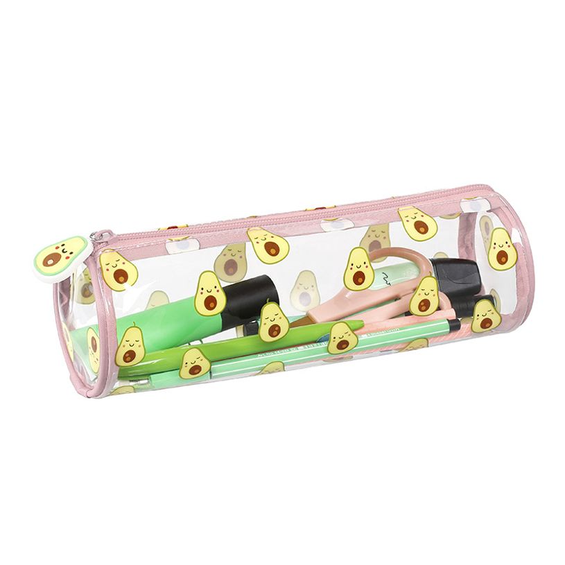 3135258628687-Trousse ronde Kawaii - 1 compartiment - 2 modèles disponibles - Viquel-P_405114876_4-3