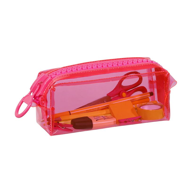 3135258658684-Trousse rectangulaire Big Zip - 1 compartiment - 2 modèles disponibles - Viquel-P_405114878_6-5