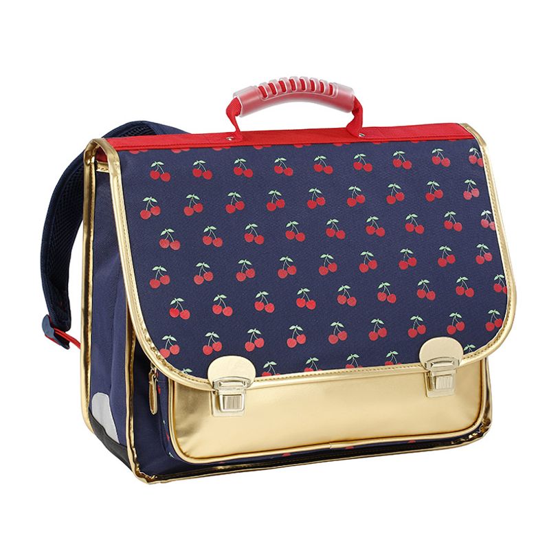 3135250989922-Cartable Cherry 38 cm - 2 compartiments - Exclusivité Bureau Vallée - Viquel-P_405114936_1-0
