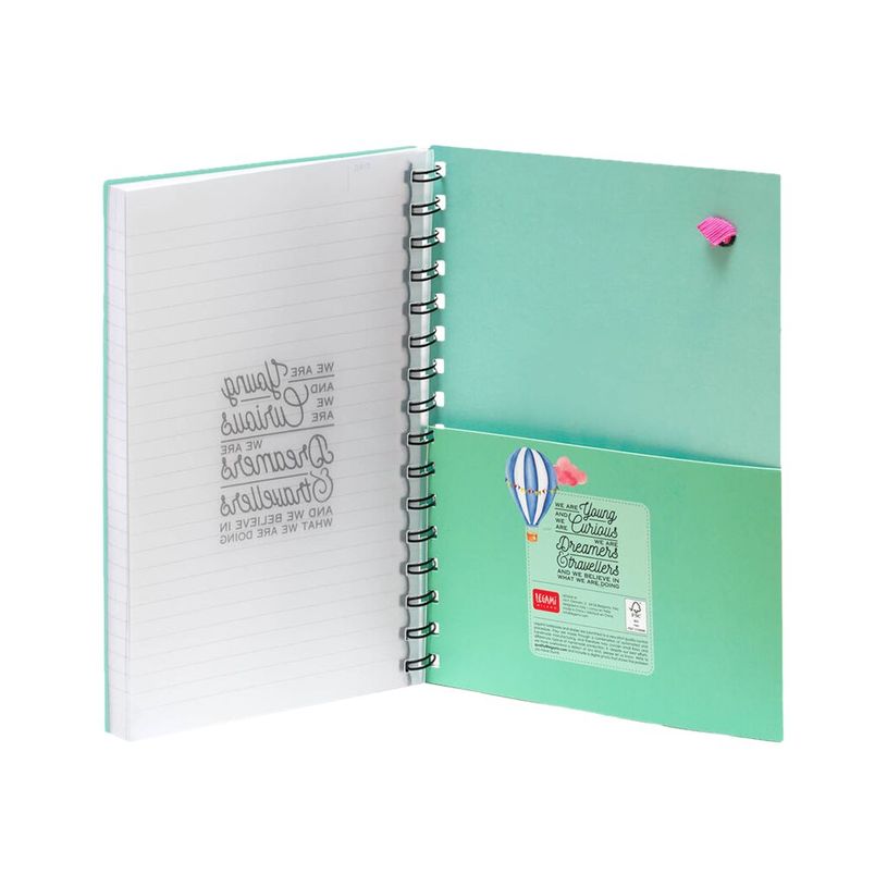 8054320565567-Legami - Carnet de notes - A5 - 200 pages - ligné - air balloon-P_405115384_2-3