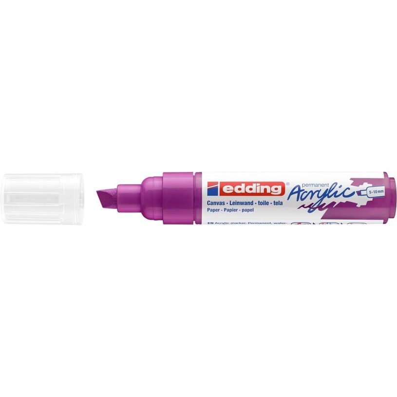 4057305026385-Edding 5000 - Marqueur acrylique - rouge jus de baies-P_405117103_1-0