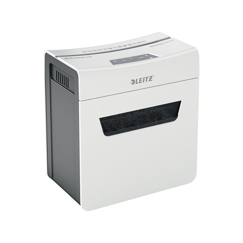 4002432127184-Leitz IQ Protect 3M - destructeur de documents coupe croisée - 3 feuilles - Corbeille 10 -P_405117162_7-4