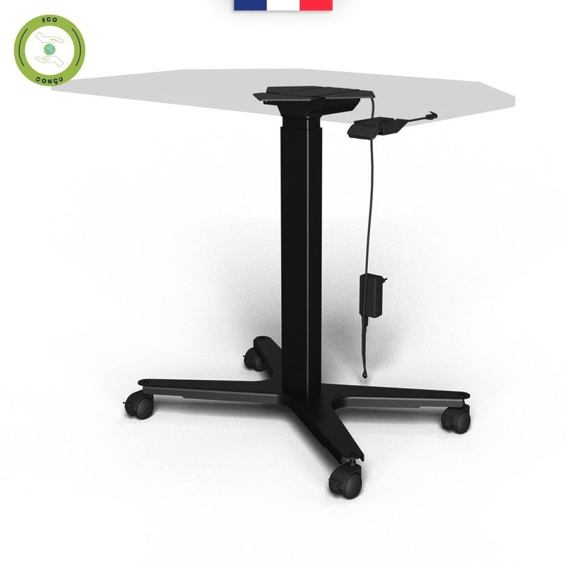 3760350282149-Bureau ELLIOT L100 - pieds noir - plateau imitation chêne-P_405119096_3-2