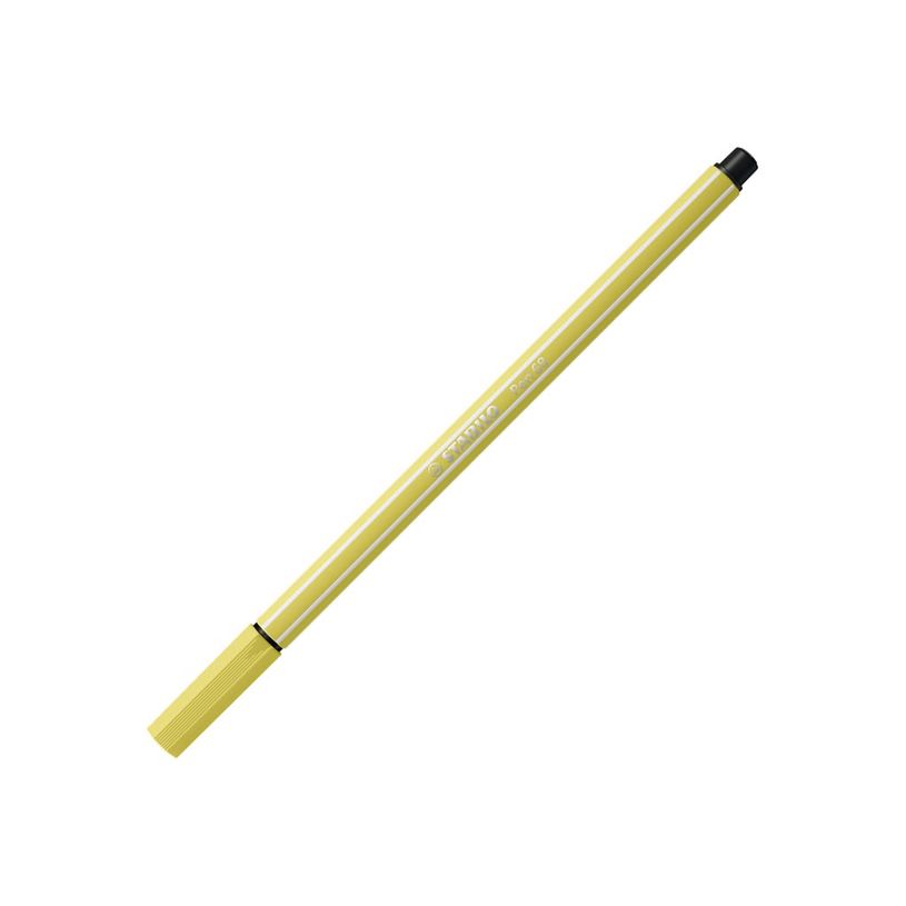 4006381578660-STABILO Pen 68 - Feutre pointe moyenne - jaune moutarde-P_405119601_1-0