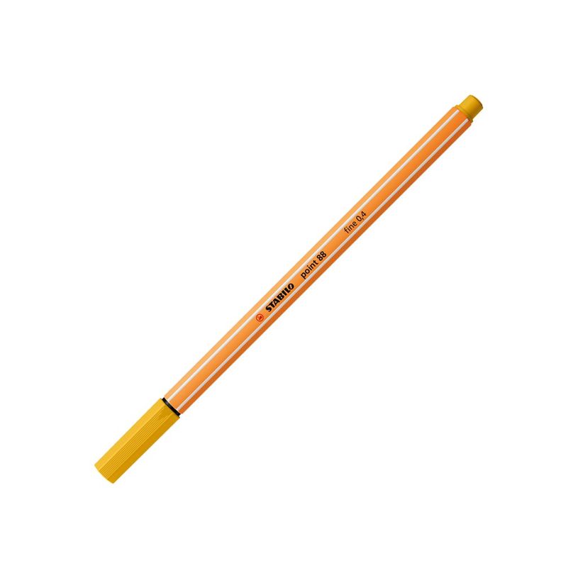 4006381579308-STABILO point 88 - Feutre fin - 0.4 mm - jaune curry-P_405119614_1-0