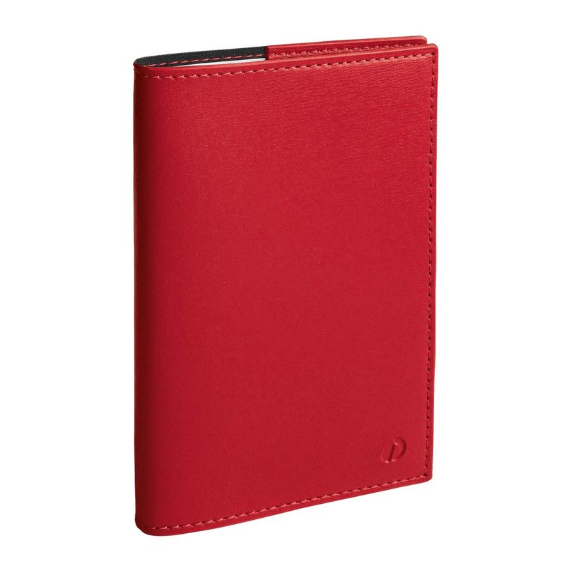 3371010450060-Agenda Miniday Soho - 1 jour par page - 7 x 10 cm - papier ivoire - rouge - Quo Vadis--0