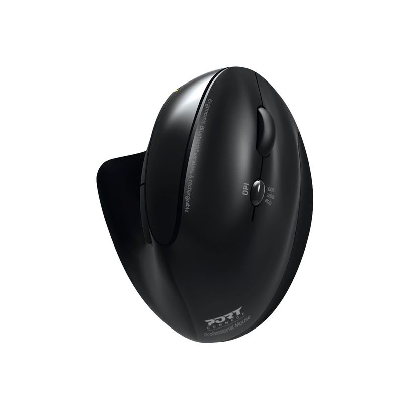 3567042030176-PORT DESIGNS - Souris sans fil ergonomique pour droitier - noir-P_405120002_1-0