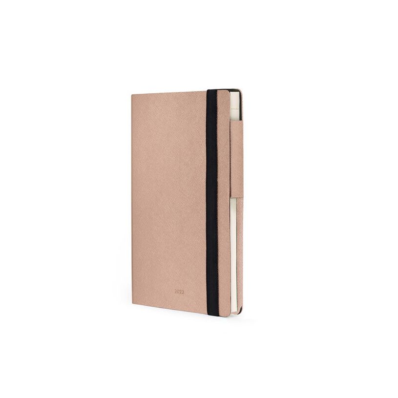 8054117625511-Agenda Colours Collection - 1 semaine sur 2 pages - 12 x 18 cm - rose doré - Legami-P_405120973_4-0