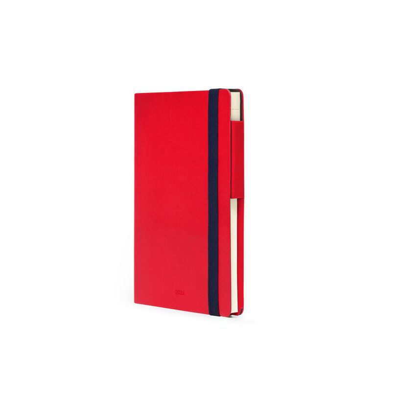 8054117625535-Agenda Colours Collection - 1 semaine sur 2 pages - 12 x 18 cm - rouge - Legami-P_405120975_1-0