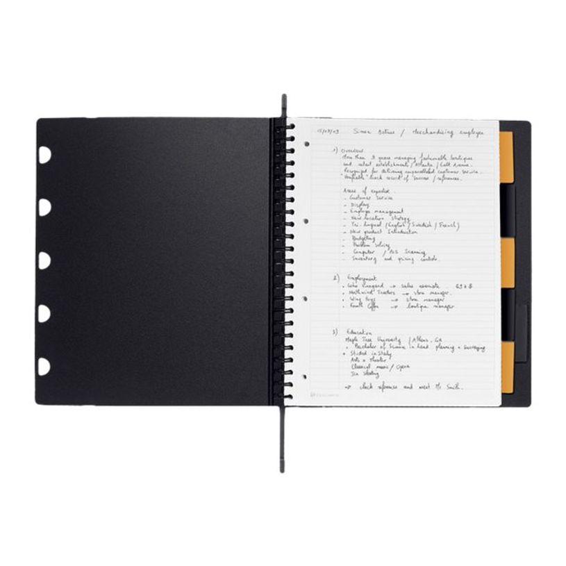 3037921321461-RHODIA Exabook - Recharge reliure à anneaux métalliques - A4+ - 160 pages - ligné - 4 t-P_405127552_1-1